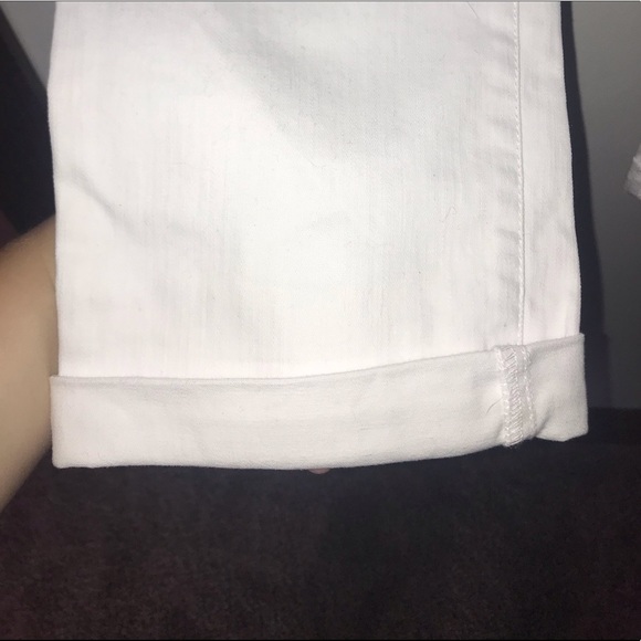 NWOT Vintage America white capris - Picture 5 of 9